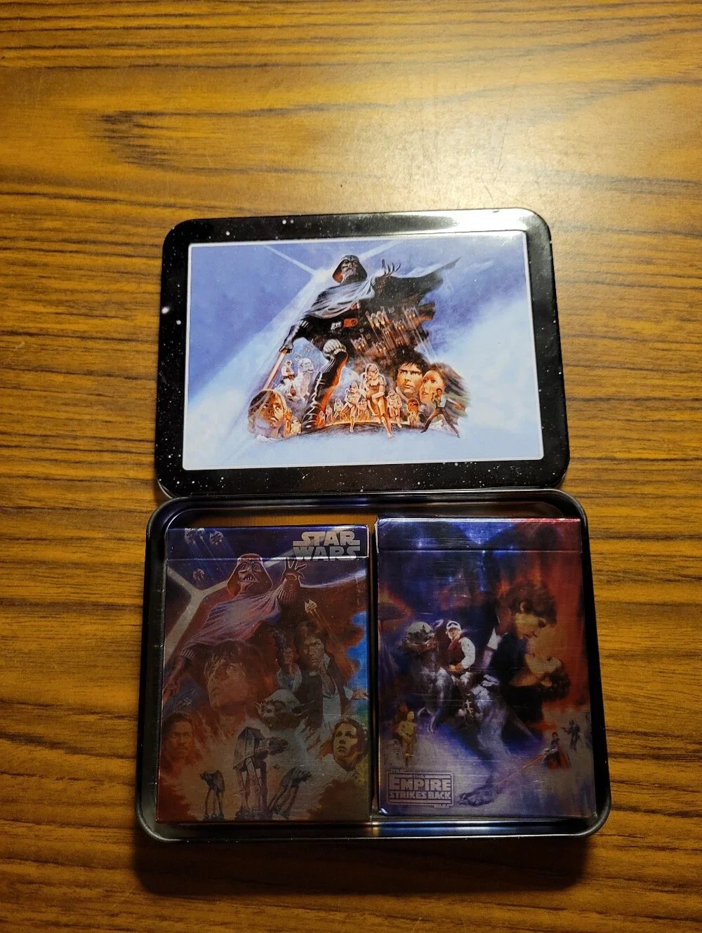 The Empire Strikes Back 30th Anniv, Cartamundi 2009, 2pk Card Deck & Tin